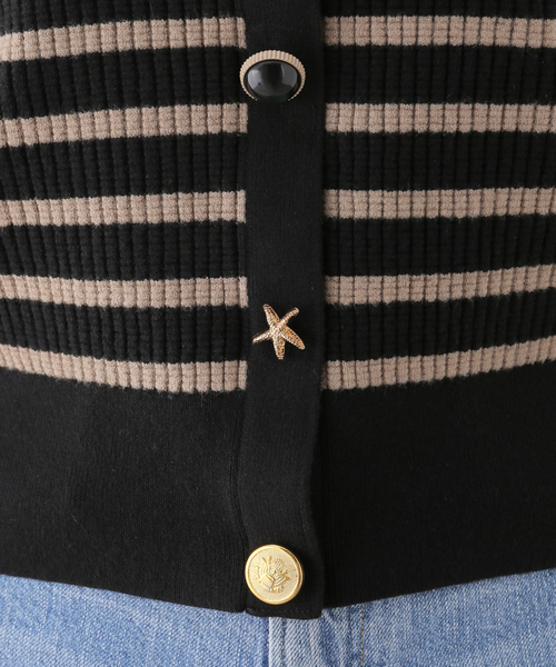 La TOTALITE（ラトータリテ）の「【TORRAZZO DONNA/トラッゾドンナ】Bijou Cardigan（カーディガン/ボレロ・レディース・ピンク/チャコールグレー/ブラック・FREE）」の22枚目の写真