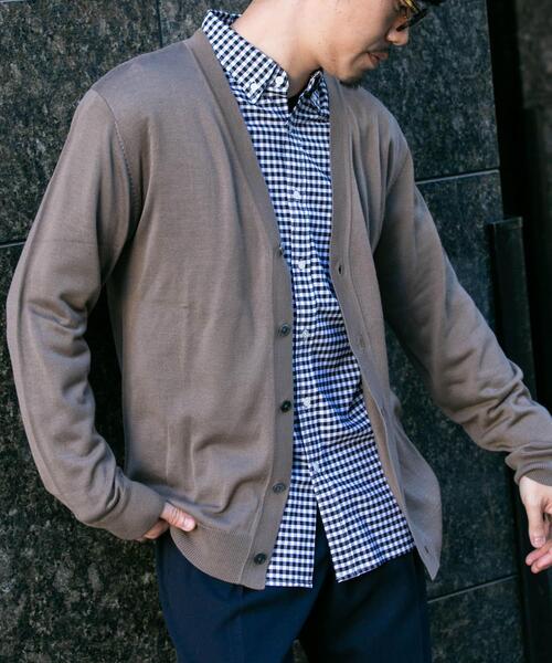 【セール】『一部WEB限定カラー』『XLサイズあり』『UR TECH』ハイゲージカーディガン（カーディガン/ボレロ）｜URBAN RESEARCH ROSSO MEN（アーバンリサーチロッソメン）