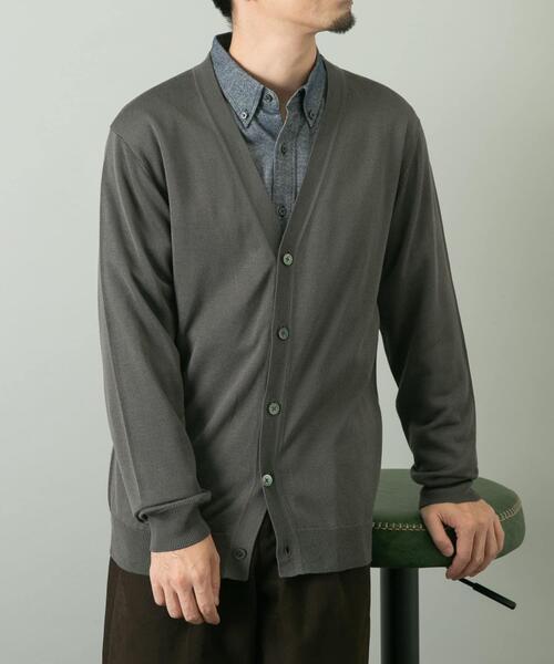 【セール】『一部WEB限定カラー』『XLサイズあり』『UR TECH』ハイゲージカーディガン（カーディガン/ボレロ）｜URBAN RESEARCH ROSSO MEN（アーバンリサーチロッソメン）