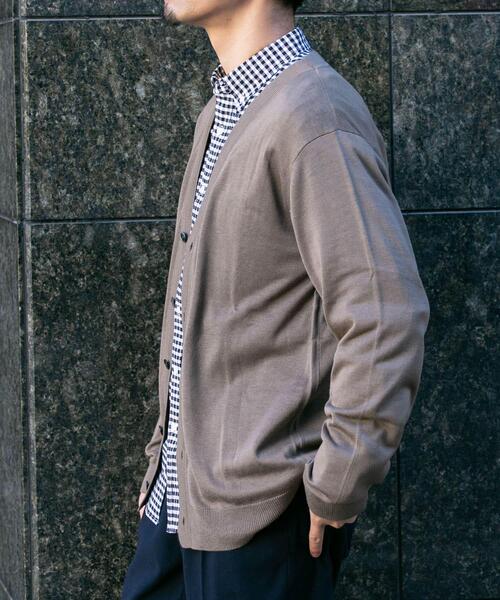 【セール】『一部WEB限定カラー』『XLサイズあり』『UR TECH』ハイゲージカーディガン（カーディガン/ボレロ）｜URBAN RESEARCH ROSSO MEN（アーバンリサーチロッソメン）