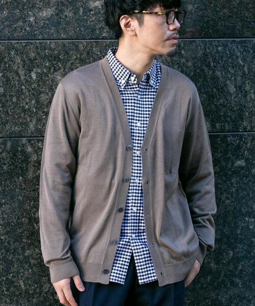 【セール】『一部WEB限定カラー』『XLサイズあり』『UR TECH』ハイゲージカーディガン（カーディガン/ボレロ）｜URBAN RESEARCH ROSSO MEN（アーバンリサーチロッソメン）