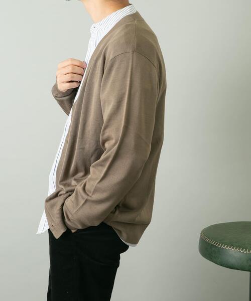 【セール】『一部WEB限定カラー』『XLサイズあり』『UR TECH』ハイゲージカーディガン（カーディガン/ボレロ）｜URBAN RESEARCH ROSSO MEN（アーバンリサーチロッソメン）