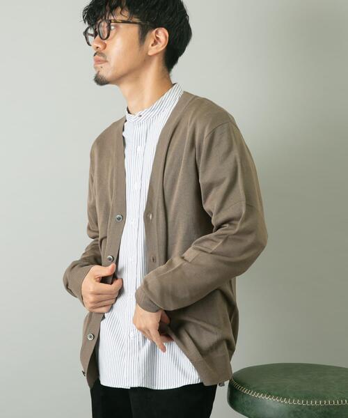 【セール】『一部WEB限定カラー』『XLサイズあり』『UR TECH』ハイゲージカーディガン（カーディガン/ボレロ）｜URBAN RESEARCH ROSSO MEN（アーバンリサーチロッソメン）
