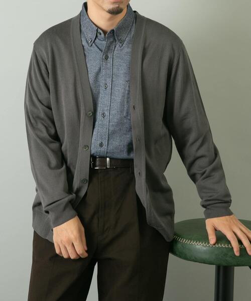 【セール】『一部WEB限定カラー』『XLサイズあり』『UR TECH』ハイゲージカーディガン（カーディガン/ボレロ）｜URBAN RESEARCH ROSSO MEN（アーバンリサーチロッソメン）