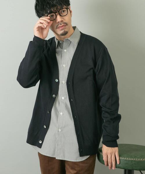 【セール】『一部WEB限定カラー』『XLサイズあり』『UR TECH』ハイゲージカーディガン（カーディガン/ボレロ）｜URBAN RESEARCH ROSSO MEN（アーバンリサーチロッソメン）