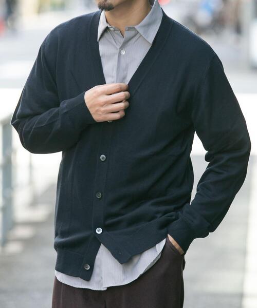 【セール】『一部WEB限定カラー』『XLサイズあり』『UR TECH』ハイゲージカーディガン（カーディガン/ボレロ）｜URBAN RESEARCH ROSSO MEN（アーバンリサーチロッソメン）