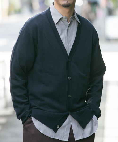 【セール】『一部WEB限定カラー』『XLサイズあり』『UR TECH』ハイゲージカーディガン（カーディガン/ボレロ）｜URBAN RESEARCH ROSSO MEN（アーバンリサーチロッソメン）