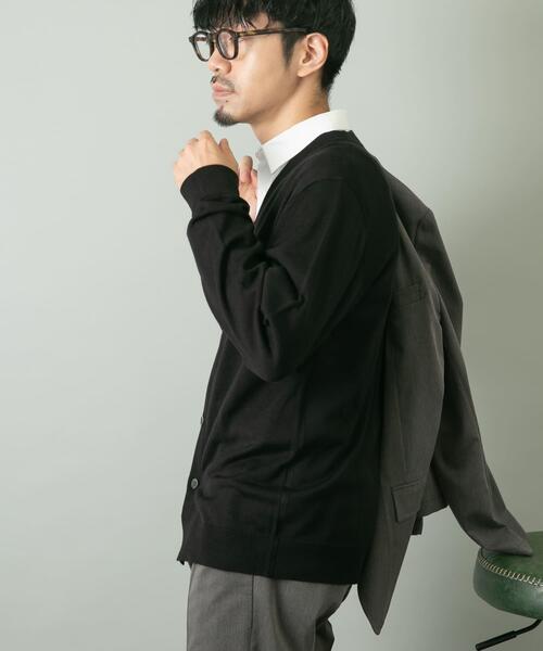 【セール】『一部WEB限定カラー』『XLサイズあり』『UR TECH』ハイゲージカーディガン（カーディガン/ボレロ）｜URBAN RESEARCH ROSSO MEN（アーバンリサーチロッソメン）