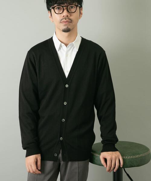 【セール】『一部WEB限定カラー』『XLサイズあり』『UR TECH』ハイゲージカーディガン（カーディガン/ボレロ）｜URBAN RESEARCH ROSSO MEN（アーバンリサーチロッソメン）