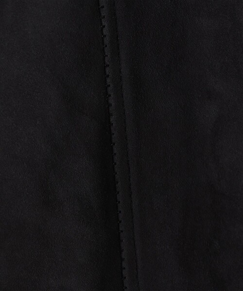ゴートスウェード ボックスジャケット（ノーカラージャケット）｜GALERIE VIE（ギャルリー ヴィー）