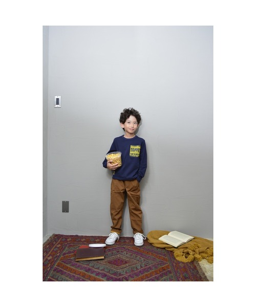 Tappet（タペット）の「ロゴポケットＴシャツ（Tシャツ/カットソー・キッズ・ネイビー・80ｃｍ/90cm/110cm/100cm/120cm/130cm/140cm/150cm/160cm）」の4枚目の写真