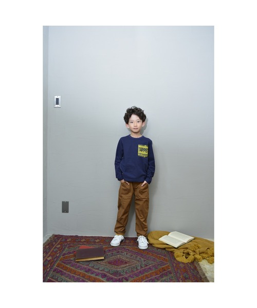 Tappet（タペット）の「ロゴポケットＴシャツ（Tシャツ/カットソー・キッズ・ネイビー・80ｃｍ/90cm/110cm/100cm/120cm/130cm/140cm/150cm/160cm）」の6枚目の写真