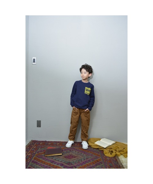 Tappet（タペット）の「ロゴポケットＴシャツ（Tシャツ/カットソー・キッズ・ネイビー・80ｃｍ/90cm/110cm/100cm/120cm/130cm/140cm/150cm/160cm）」の7枚目の写真