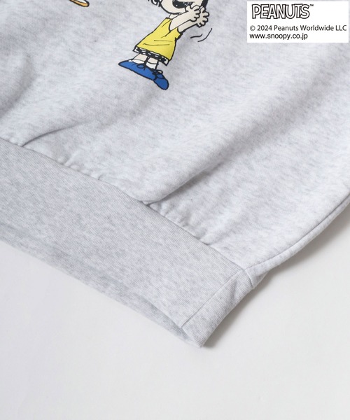 【2024AW】SLOBE 別注　PEANUTSスウェット PEANUTS トレーナー スウェット 2024AW PEANUTS/ピーナッツ