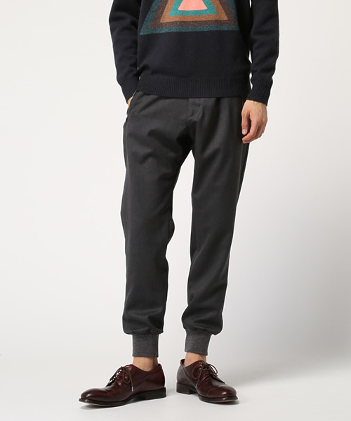 twill track pants