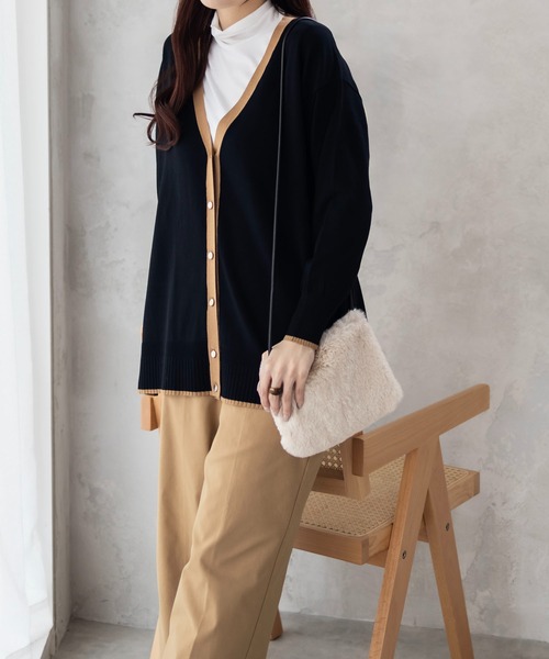 HusHusH(ハッシュアッシュ)の「HusHusH チュール使いハイネック(その他トップス・レディース・オフホワイト/ブルーグレー/ブラック・M/L)」の5枚目の写真