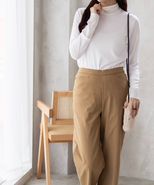 HusHusH(ハッシュアッシュ)の「HusHusH チュール使いハイネック(その他トップス・レディース・オフホワイト/ブルーグレー/ブラック・M/L)」の6枚目の写真