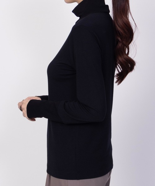 HusHusH(ハッシュアッシュ)の「HusHusH チュール使いハイネック(その他トップス・レディース・オフホワイト/ブルーグレー/ブラック・M/L)」の14枚目の写真