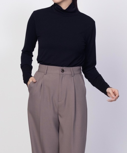 HusHusH(ハッシュアッシュ)の「HusHusH チュール使いハイネック(その他トップス・レディース・オフホワイト/ブルーグレー/ブラック・M/L)」の18枚目の写真