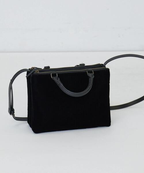 ADIEU TRISTESSE（アデュートリステス）の「3部屋ショルダーバッグ（ショルダーバッグ・レディース・ブルー系その他/ブラック・FREE）」の2枚目の写真