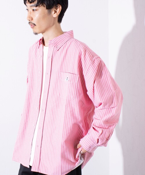 セール】【GEVACO/ゲバコ】オーバーサイズ ボタンダウンシャツ ワン