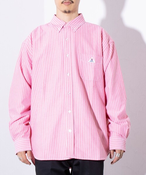 セール】【GEVACO/ゲバコ】オーバーサイズ ボタンダウンシャツ ワン