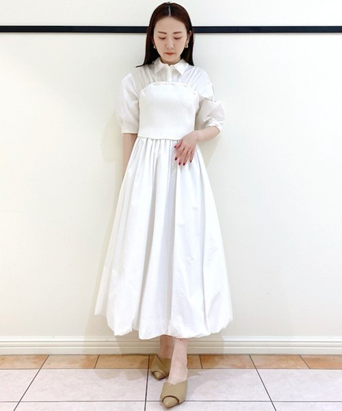 セール/ブランド古着】ドッキングワンピース（ワンピース）｜LILY  