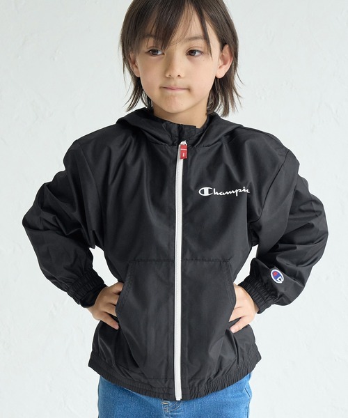 Champion（チャンピオン）の「【KIDS】【Champion/チャンピオン】POCKETABLE JACKET（その他アウター・キッズ・ブラック/グリーン・120/130/140/150）」の2枚目の写真
