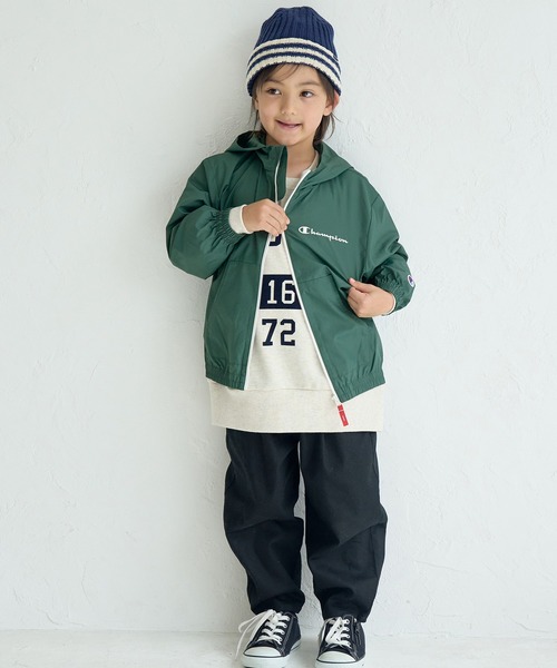 Champion（チャンピオン）の「【KIDS】【Champion/チャンピオン】POCKETABLE JACKET（その他アウター・キッズ・ブラック/グリーン・120/130/140/150）」の3枚目の写真