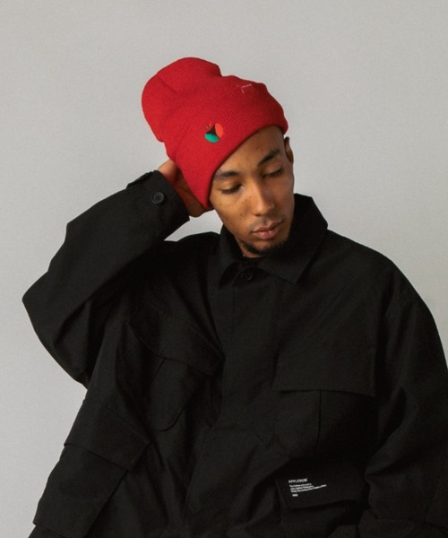 APPLEBUM(アップルバム)の「“APPLEBUM” Knit Cap(ニットキャップ/ビーニー・メンズ・グリーン/ブラック・FREE)」の3枚目の写真