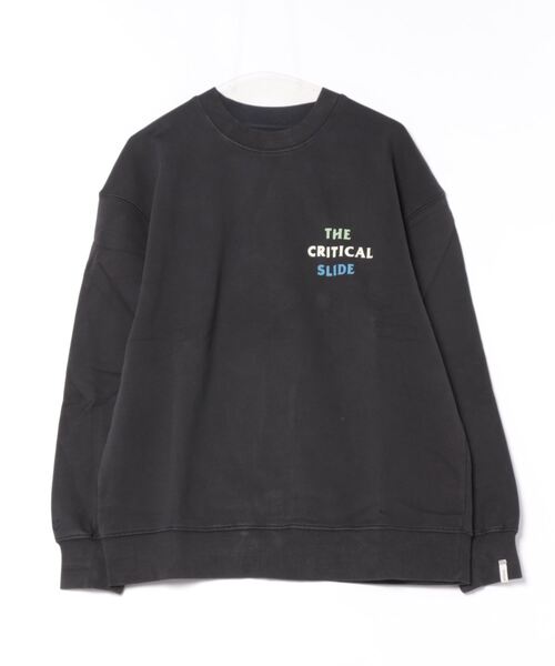 TCSS(ティーシーエスエス)の「CREW/Critical Slide(TCSS)クリティカルスライドクルーネックバックプリントスウェット(スウェット・メンズ・ブラック/ライトグリーン・X-LARGE/LARGE/MEDIUM)」の2枚目の写真