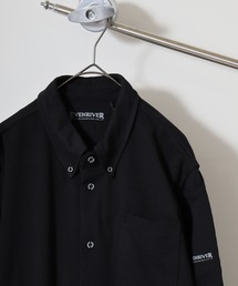 Pique BD soft dry knit shirt / 鹿の子BDソフトドライニットシャツ unisex
