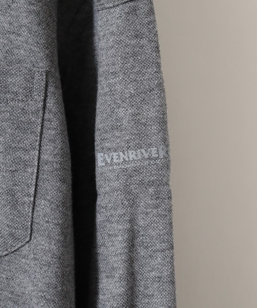 FUNALIVE(ファンアライブ)の「Pique BD soft dry knit shirt / 鹿の子BDソフトドライニットシャツ unisex(シャツ/ブラウス・メンズ・チャコール/ブラック/ホワイト/グレー/ネイビー・LL/3L/M/L)」の14枚目の写真