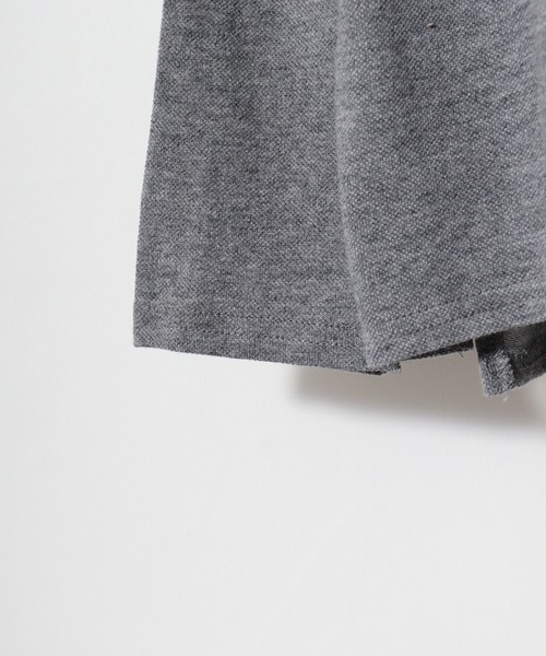 FUNALIVE(ファンアライブ)の「Pique BD soft dry knit shirt / 鹿の子BDソフトドライニットシャツ unisex(シャツ/ブラウス・メンズ・チャコール/ブラック/ホワイト/グレー/ネイビー・LL/3L/M/L)」の16枚目の写真
