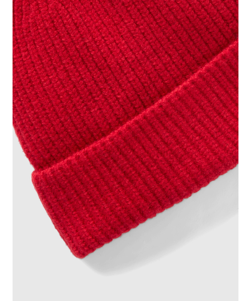 GAP（ギャップ）の「CashSoft カシミヤタッチ ビーニー（ニットキャップ/ビーニー・メンズ・ピンク/レッド/マルチ・ONE SIZE）」の10枚目の写真