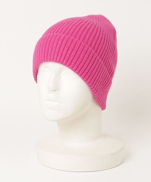 GAP（ギャップ）の「CashSoft カシミヤタッチ ビーニー（ニットキャップ/ビーニー・メンズ・ピンク/レッド/マルチ・ONE SIZE）」の4枚目の写真