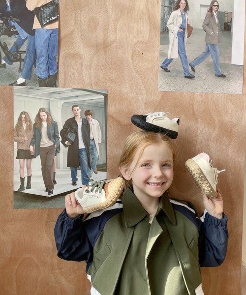 TOPSTAR（トップスター）の「KIDS TOPSTAR コンビカラーゴム紐U型マジックテープスニーカー（スニーカー・キッズ・ブラック/ブラウン/ピンク・23inch/25inch/26inch/27inch/28inch/29inch）」の5枚目の写真