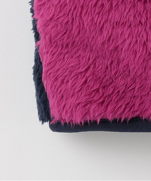 X-girl Stages(エックスガールステージス)の「フラッフィーベスト(ベスト・キッズ・ブラック/アイボリー/マルチ・80cm/90cm/100cm/110cm/120cm/130cm/140cm)」の21枚目の写真