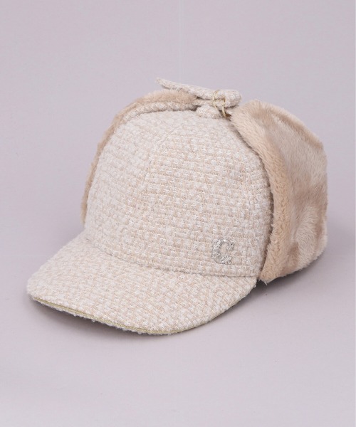 CA4LA（カシラ）の「HK MARINI M3（キャップ・レディース・グレー/ブラック/ホワイト/ブラウン・ONESIZE）」の2枚目の写真