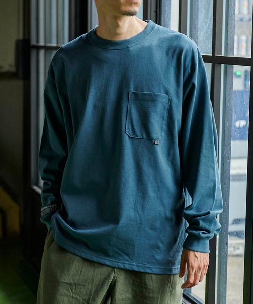GORDON MILLER(ゴードンミラー)の「GORDON MILLER PRO MOTORS 01 LS Tシャツ(Tシャツ/カットソー・メンズ・ブルーグリーン・1/2/3)」の13枚目の写真