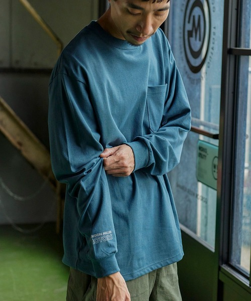 GORDON MILLER(ゴードンミラー)の「GORDON MILLER PRO MOTORS 01 LS Tシャツ(Tシャツ/カットソー・メンズ・ブルーグリーン・1/2/3)」の15枚目の写真