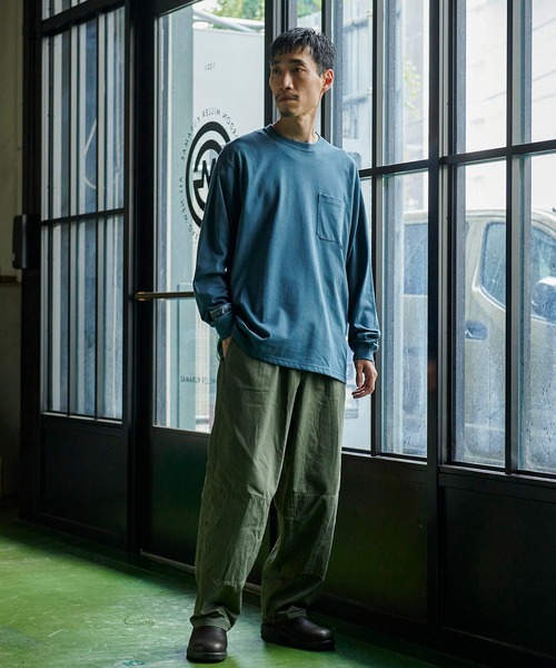 GORDON MILLER(ゴードンミラー)の「GORDON MILLER PRO MOTORS 01 LS Tシャツ(Tシャツ/カットソー・メンズ・ブルーグリーン・1/2/3)」の16枚目の写真