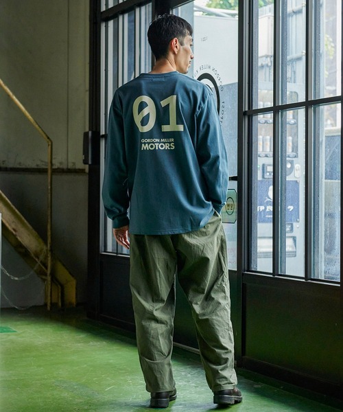 GORDON MILLER(ゴードンミラー)の「GORDON MILLER PRO MOTORS 01 LS Tシャツ(Tシャツ/カットソー・メンズ・ブルーグリーン・1/2/3)」の17枚目の写真
