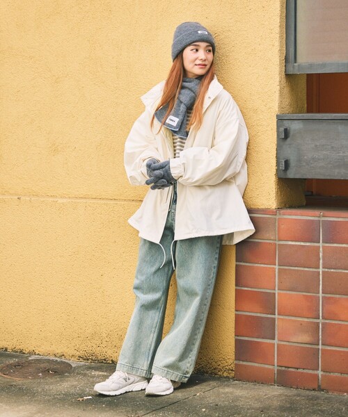 TEMBEA（テンベア）の「TEMBEA×FREAK'S STORE/テンベア×フリークスストア 別注WOOL GUNTE M /別注 ウール 手袋 Mサイズ（手袋・メンズ・サックスブルー/ブルー/ターコイズブルー/オレンジ/イエロー・ONE SIZE）」の17枚目の写真