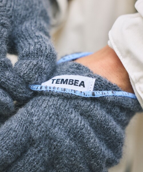 TEMBEA（テンベア）の「TEMBEA×FREAK'S STORE/テンベア×フリークスストア 別注WOOL GUNTE M /別注 ウール 手袋 Mサイズ（手袋・メンズ・サックスブルー/ブルー/ターコイズブルー/オレンジ/イエロー・ONE SIZE）」の21枚目の写真