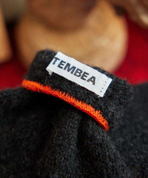TEMBEA（テンベア）の「TEMBEA×FREAK'S STORE/テンベア×フリークスストア 別注WOOL GUNTE M /別注 ウール 手袋 Mサイズ（手袋・メンズ・サックスブルー/ブルー/ターコイズブルー/オレンジ/イエロー・ONE SIZE）」の10枚目の写真