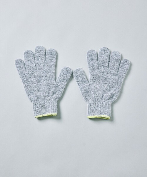 TEMBEA（テンベア）の「TEMBEA×FREAK'S STORE/テンベア×フリークスストア 別注WOOL GUNTE M /別注 ウール 手袋 Mサイズ（手袋・メンズ・サックスブルー/ブルー/ターコイズブルー/オレンジ/イエロー・ONE SIZE）」の12枚目の写真