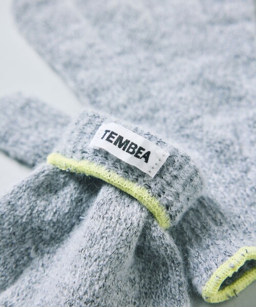 TEMBEA（テンベア）の「TEMBEA×FREAK'S STORE/テンベア×フリークスストア 別注WOOL GUNTE M /別注 ウール 手袋 Mサイズ（手袋・メンズ・サックスブルー/ブルー/ターコイズブルー/オレンジ/イエロー・ONE SIZE）」の16枚目の写真