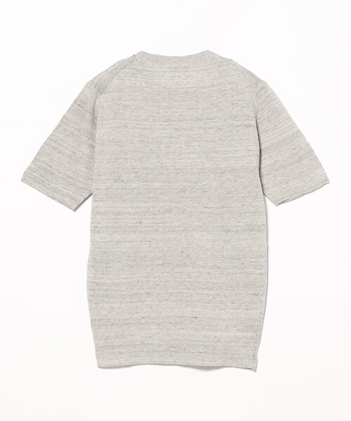 BRILLA per il gusto(ブリッラペルイルグースト)の「FILIPPO DE LAURENTIIS / コットンリネン クルーネック Tシャツ(Tシャツ/カットソー・メンズ・ブラック系その他3/ベージュ/ロイヤルブルー・44/48/46/50)」の8枚目の写真