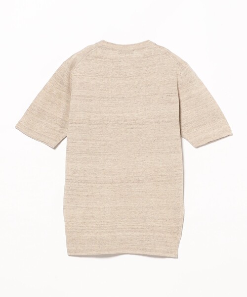 BRILLA per il gusto(ブリッラペルイルグースト)の「FILIPPO DE LAURENTIIS / コットンリネン クルーネック Tシャツ(Tシャツ/カットソー・メンズ・ブラック系その他3/ベージュ/ロイヤルブルー・44/48/46/50)」の11枚目の写真